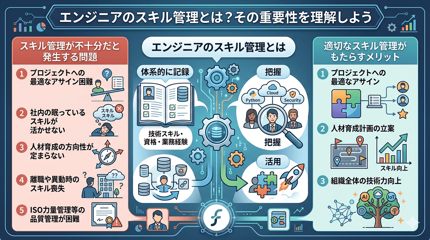 エンジニアのスキル管理とは？その重要性を理解しよう