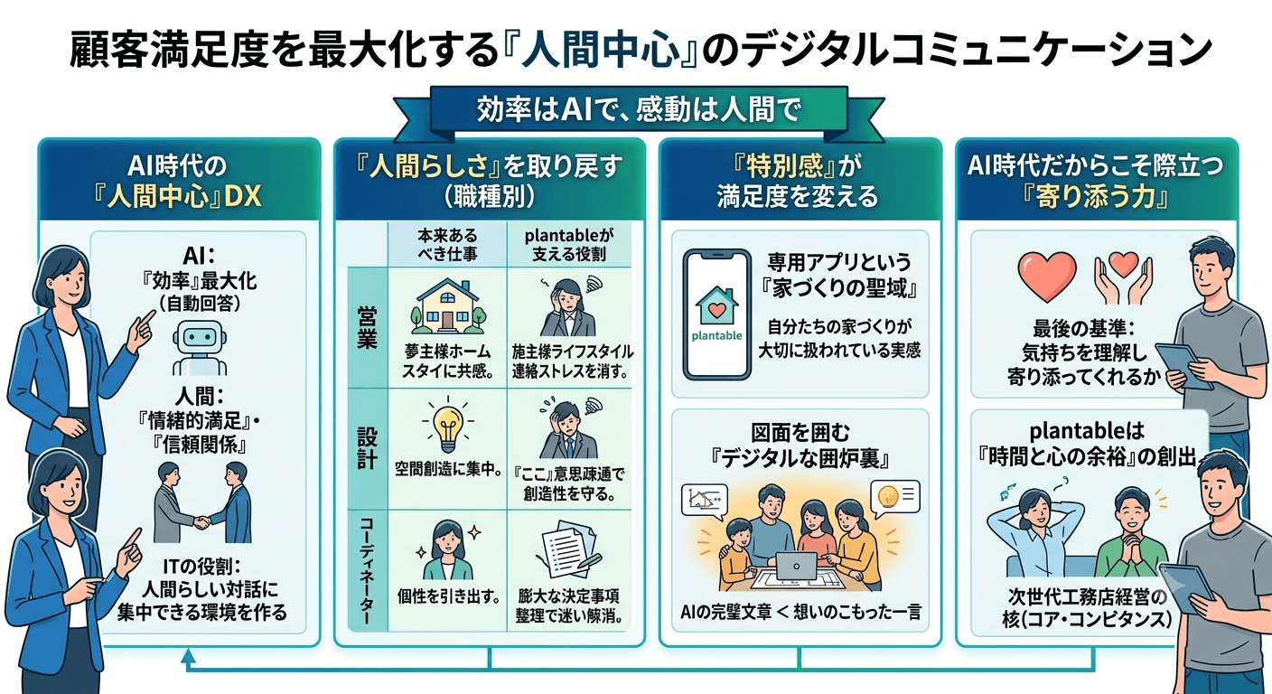顧客満足度を最大化する「人間中心」のデジタルコミュニケーション