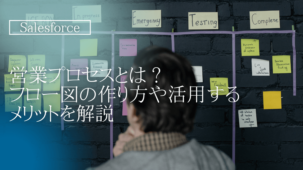 営業プロセスとは？フロー図の作り方や活用するメリットを解説